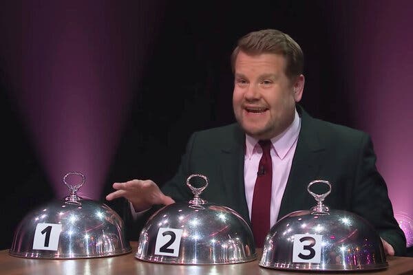 An online petition is asking James Corden to change the food options on his “Spill Your Guts or Fill Your Guts” segment on “The Late Late Show.”